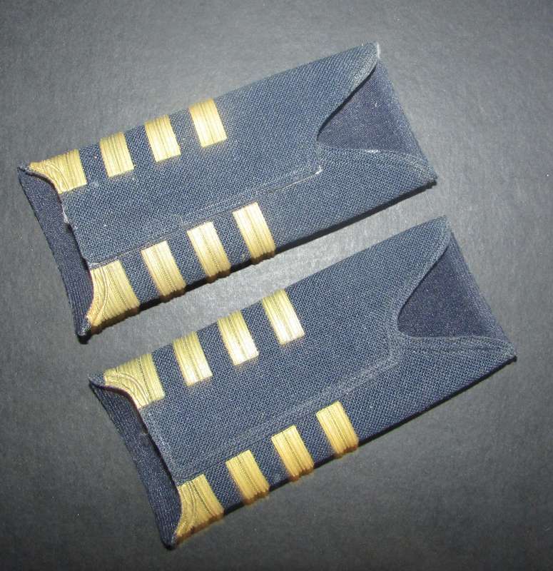 SADF - South African Air Force Rubberized Shoulder Rank Insignia