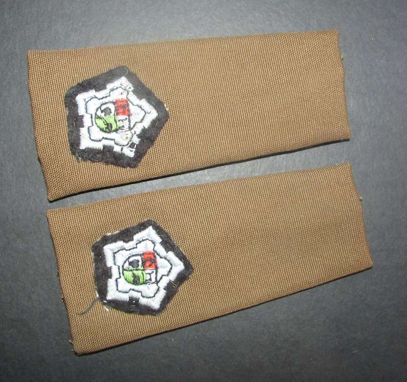 SADF - SAAF Air Force Major Slip on Ranks