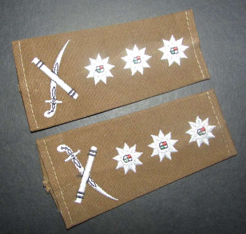 SADF/SANDF - General Slip on Rank Pair
