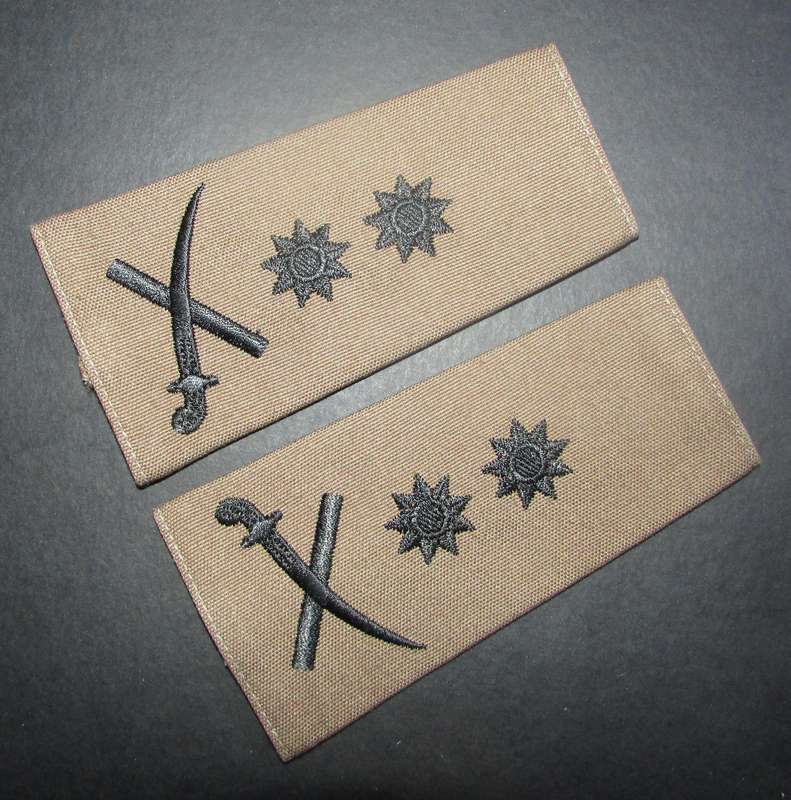SADF - Nutria Lieutenant General Rank Pair