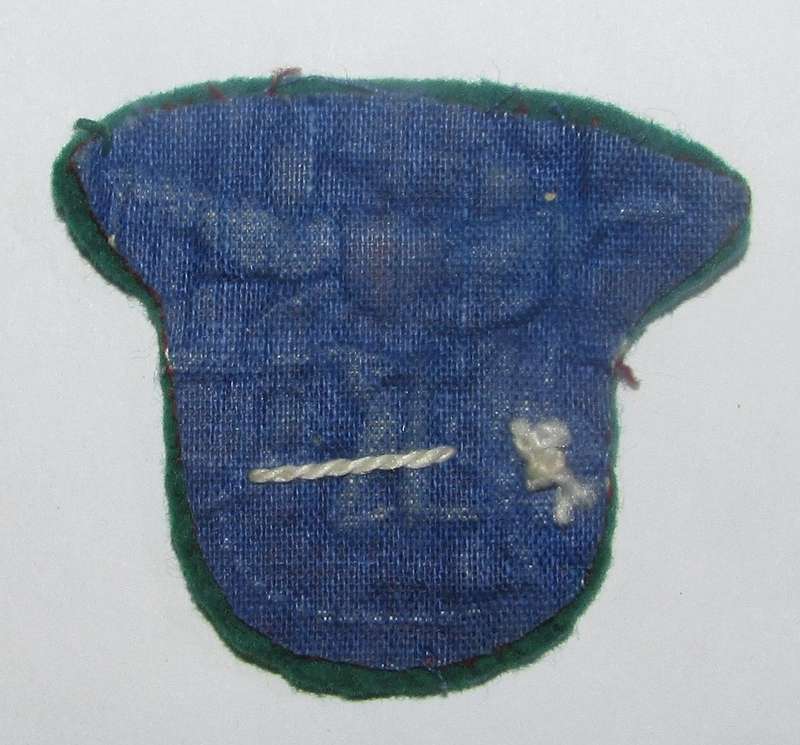 South African Voortekkers Embroidered Badge