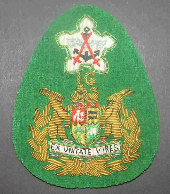 SADF - Division Warrant Officer of the SADF Rank Badge - Bullion