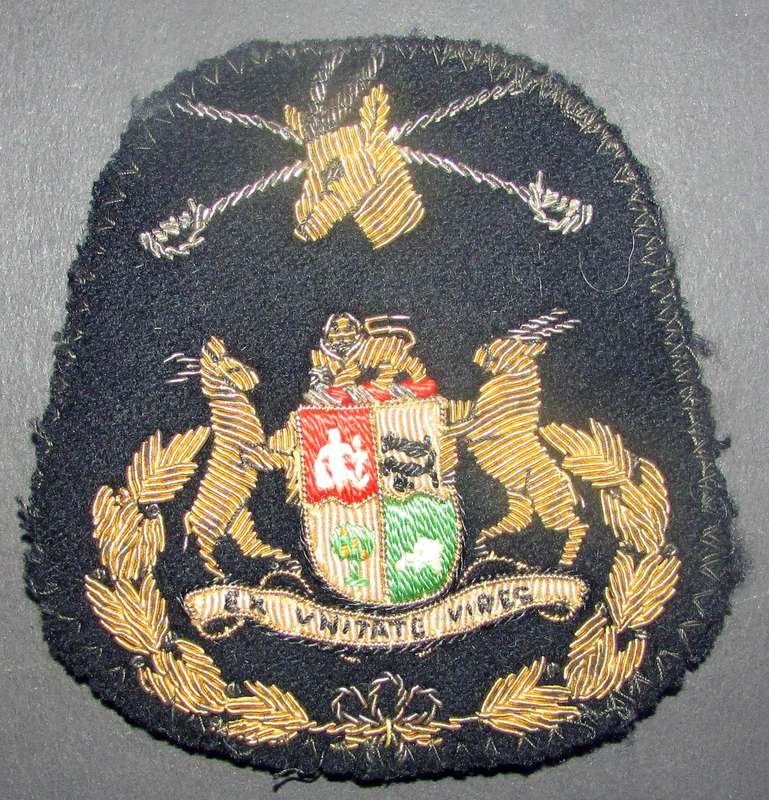 SADF - Sergeant Major of the South African Army Bullion Rank Badge