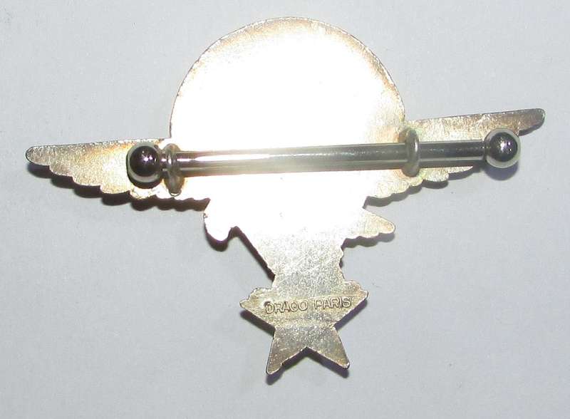 International - Djibouti Parachute Wing Badge Drago Paris CT