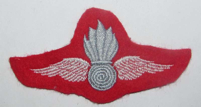 SADF - 41 Battery, 4 Field Regt Airborne Beret Badge ( Fake )