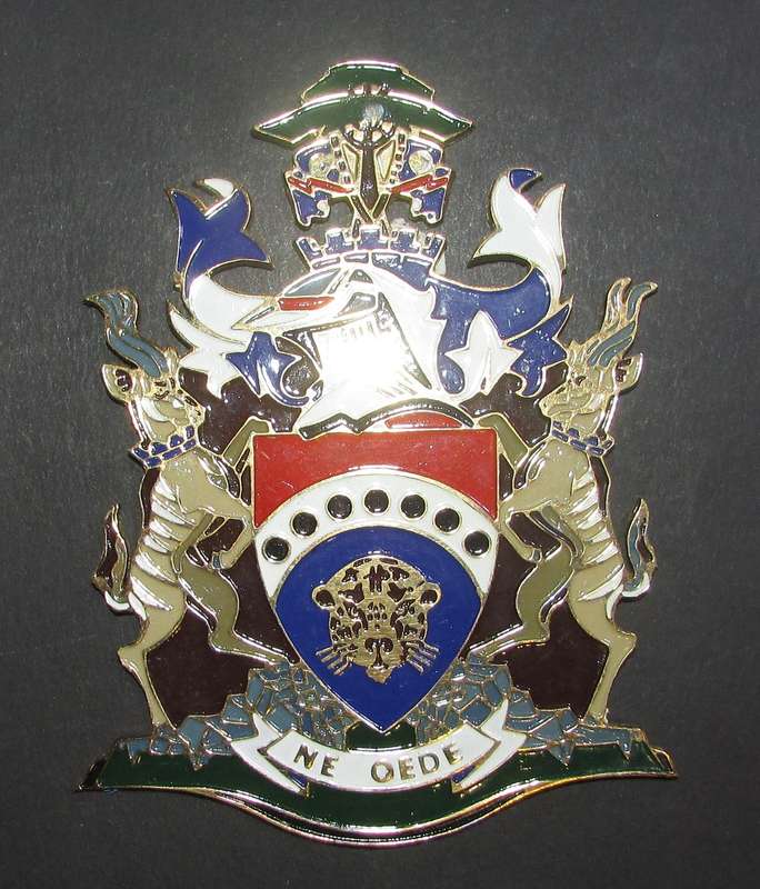 Homelands - Bophutatswana Plaque Crest