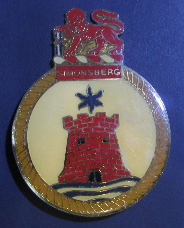 SADF - Navy SAS Simonsberg Plaque Crest
