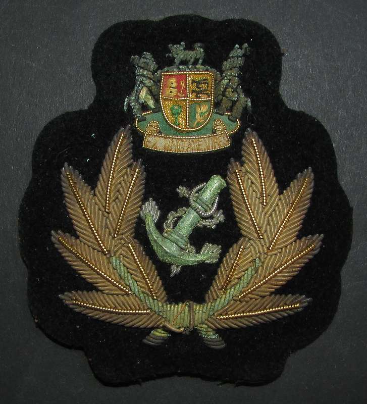 SADF - Navy Cruise Coast Guard Officers Cap Badge Insignia