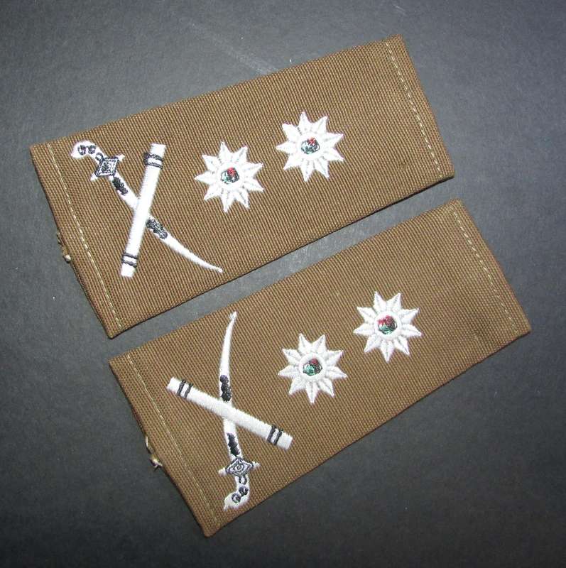 SADF - Army Lieutenant General Rank Pair