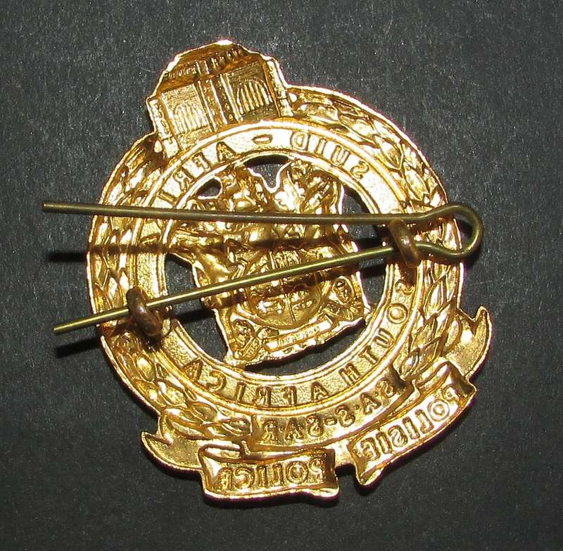 South African Railway Police Cap Badge