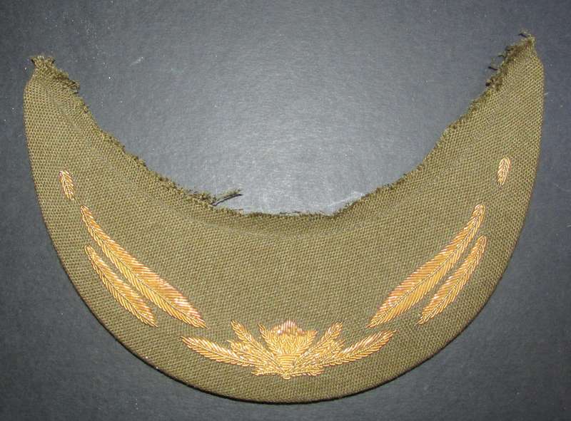 SADF - Officers Peak Cap - Peak