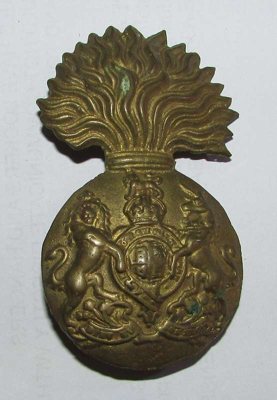 WW1 Royal Scots Fusiliers (Scottish) Regiment Cap Badge