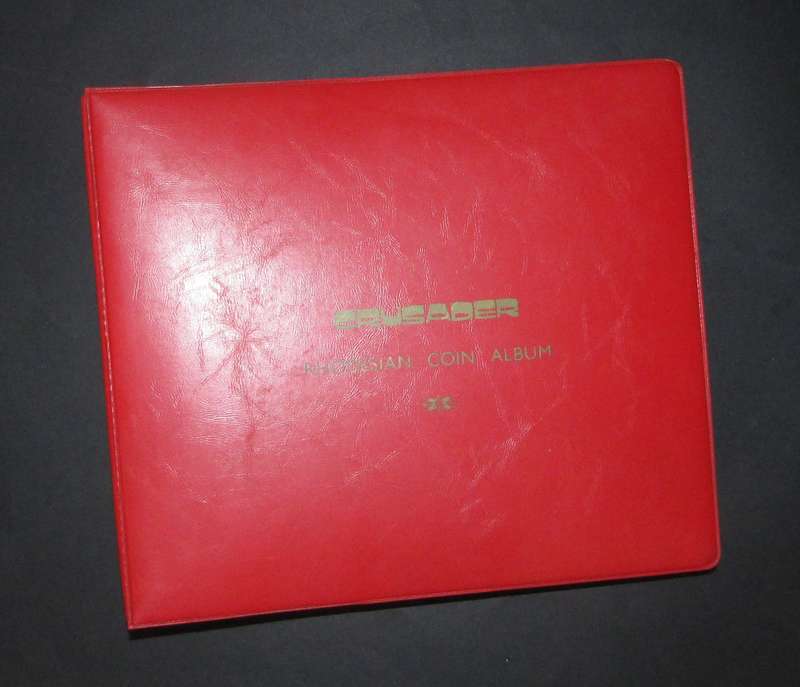Rhodesia - Coin Album with Coins