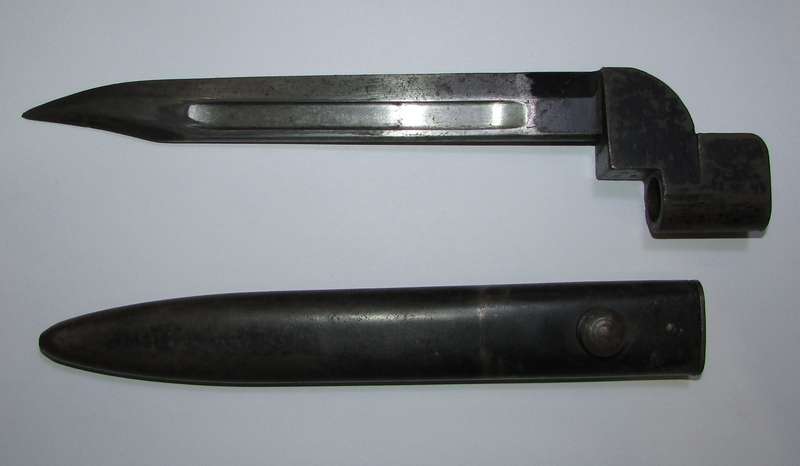 Bayonet with Metal Scabbard