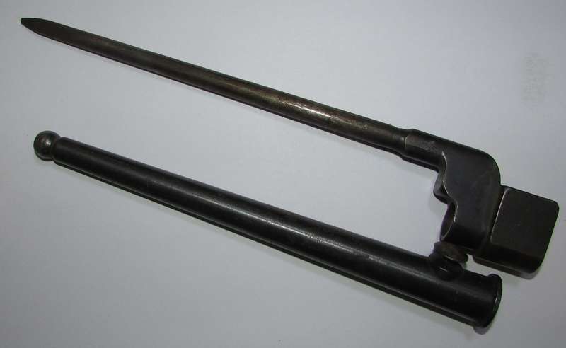 Bayonet with Metal Scabbard