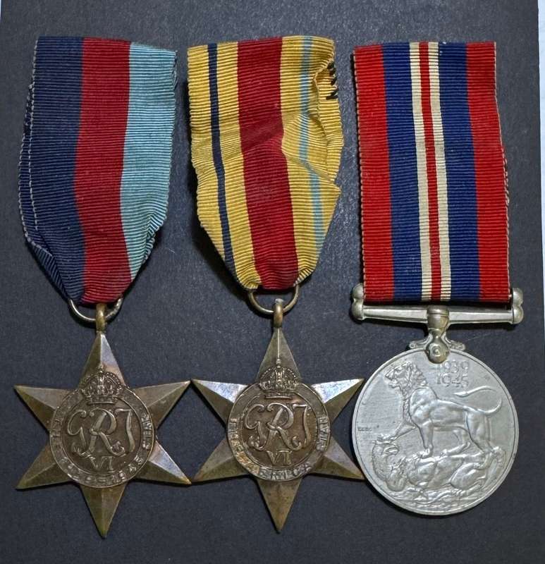 Full Size World War Two Group of 3 : White