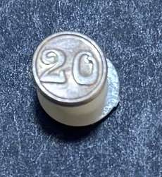 SADF - 20 Year Service Button Badge