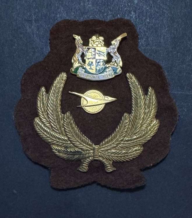 Vintage SAS/SAR Railway Cap Badge