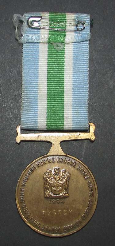 SADF - Unitas Full Size Medal