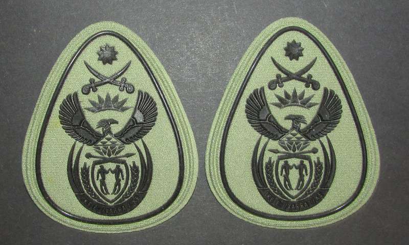 SA Army Senior Chief Warrant Officer Rank Pair