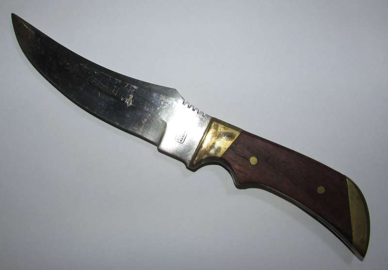Vintage Hunting Knife with Pouch