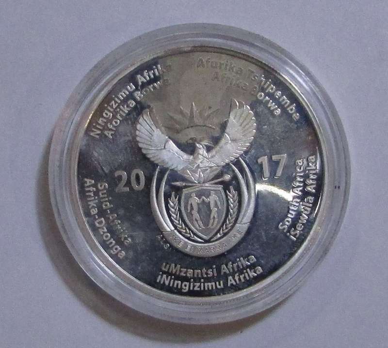 South Africa Silver 1OZ - 2017 Oliver Tambo - No Box