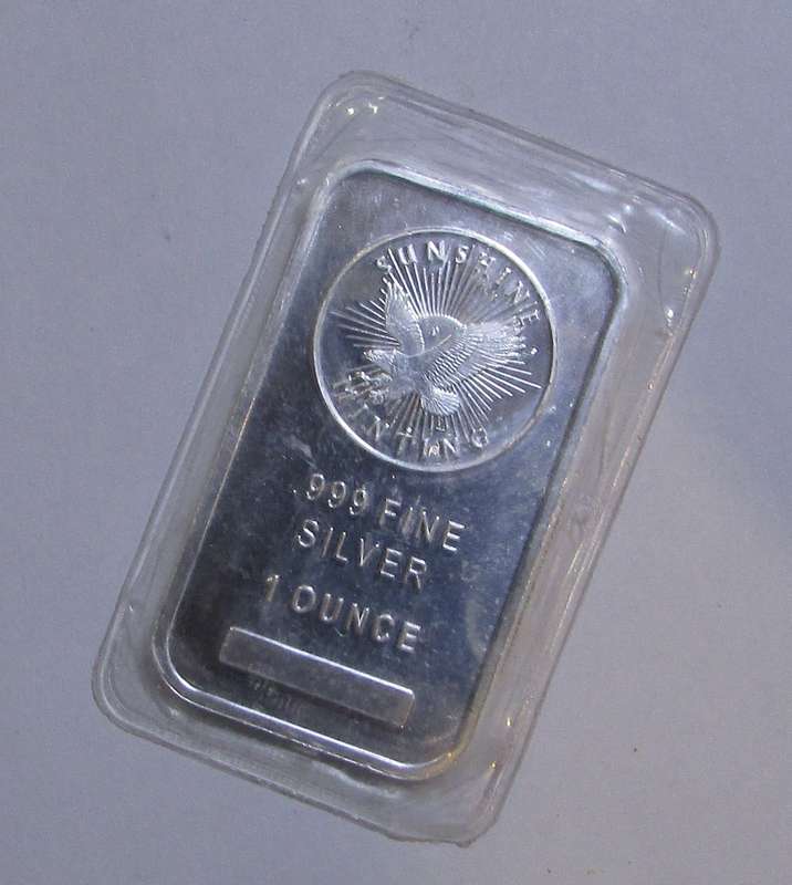 1OZ Fine Silver Bar
