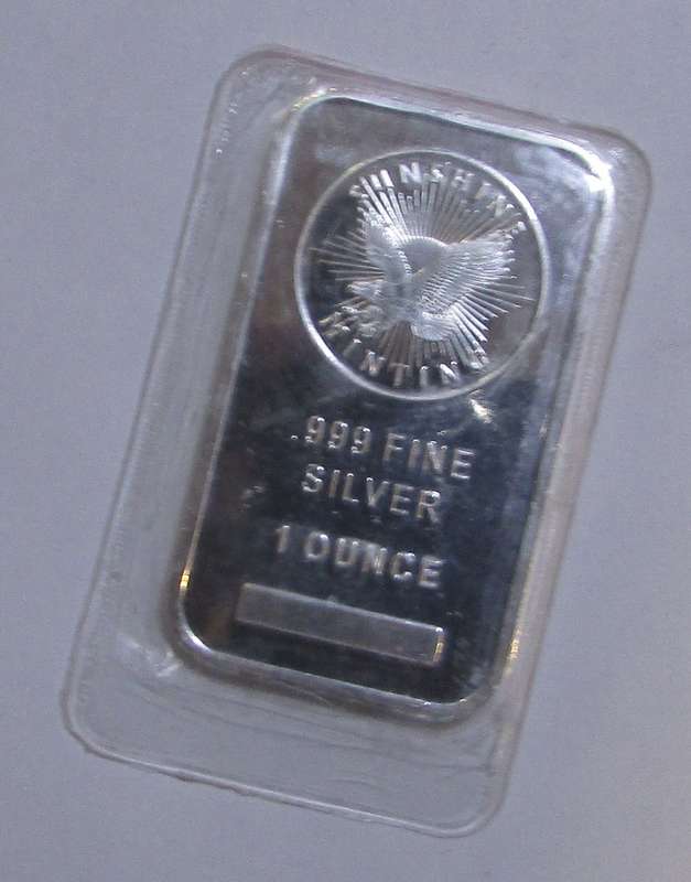 1OZ Fine Silver Bar