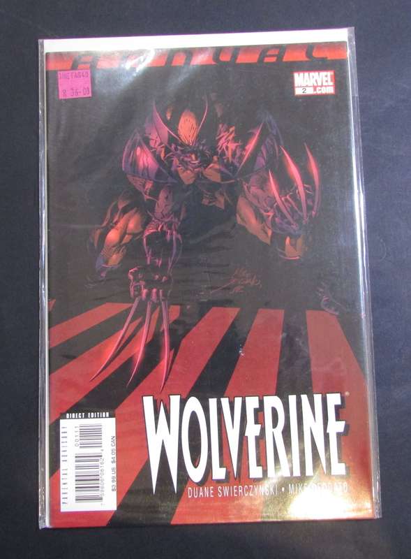 Marvel Comics - Wolverine Comic in Protective Sleeve