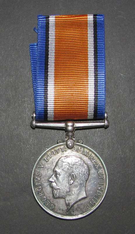 Full Size World War 1 Sterling Silver War Medal:M.Mclaren V.A.D