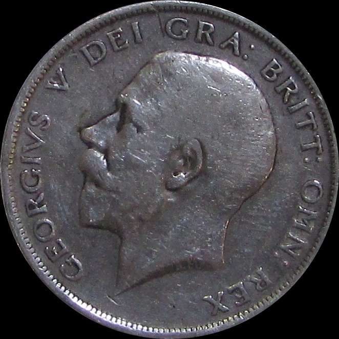 United Kingdom - 1915 Silver Half Crown