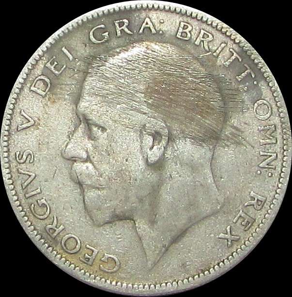 United Kingdom - 1936 Silver Half Crown