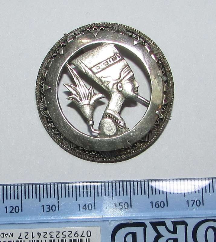 Vintage Sterling Silver Brooch - 12 Grams