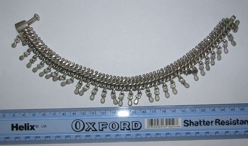 Vintage Sterling Silver Bracelet ( Chunky ) Weights 97 Grams