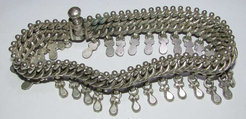 Vintage Sterling Silver Bracelet ( Chunky ) Weights 97 Grams