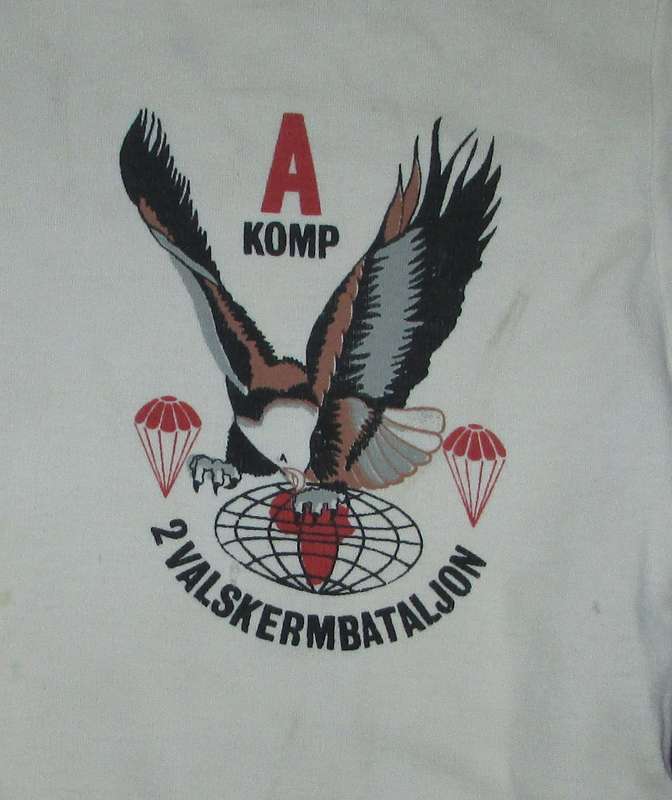 SADF - Original Period 1 Parachute Battalion T-Shirt ( A-Komp )