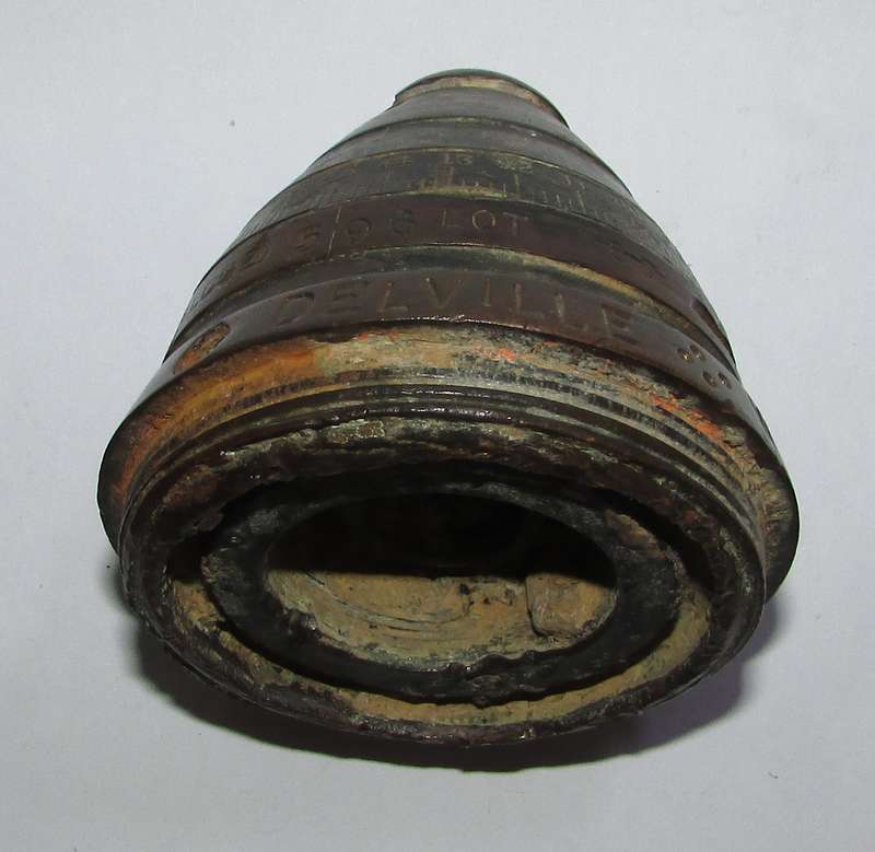 World War One 75MM Artillery Shell Inert from Delville Wood