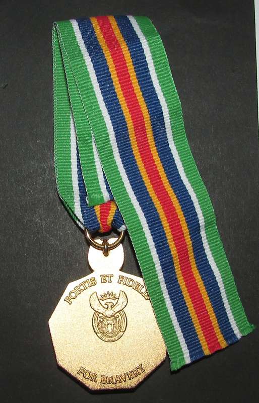 Full Size South African Police Canine and Equine Star For Bravery