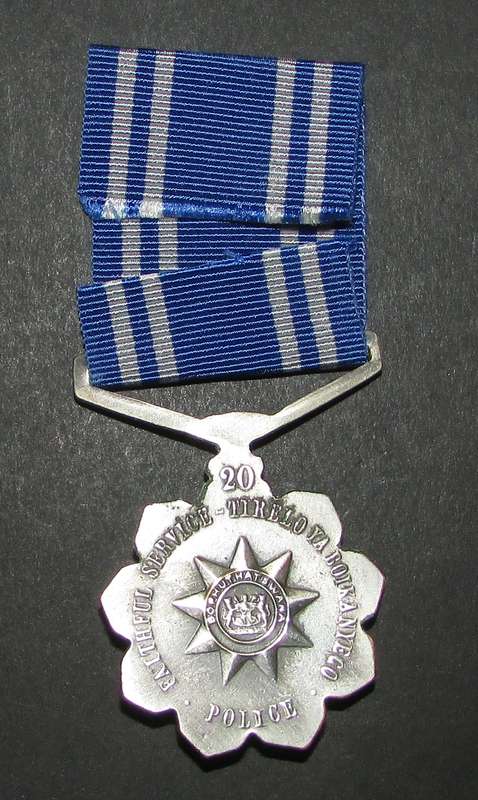 (Homelands) Bobhutatswana Police 20 Years Faitful Service Medal