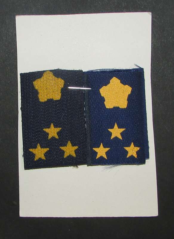 South African SAP Rank Pair ( Velcro )