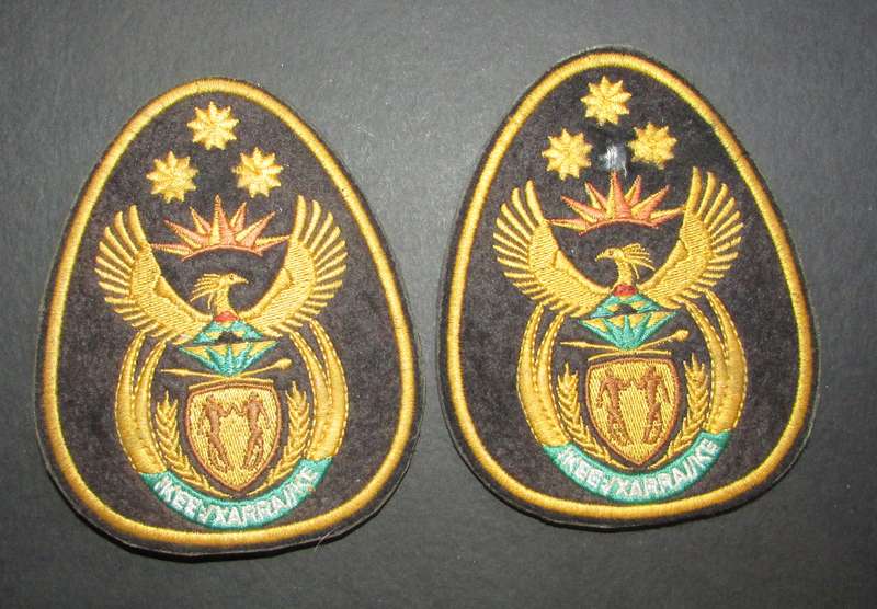 SA Army Warrant Officer Rank Pair