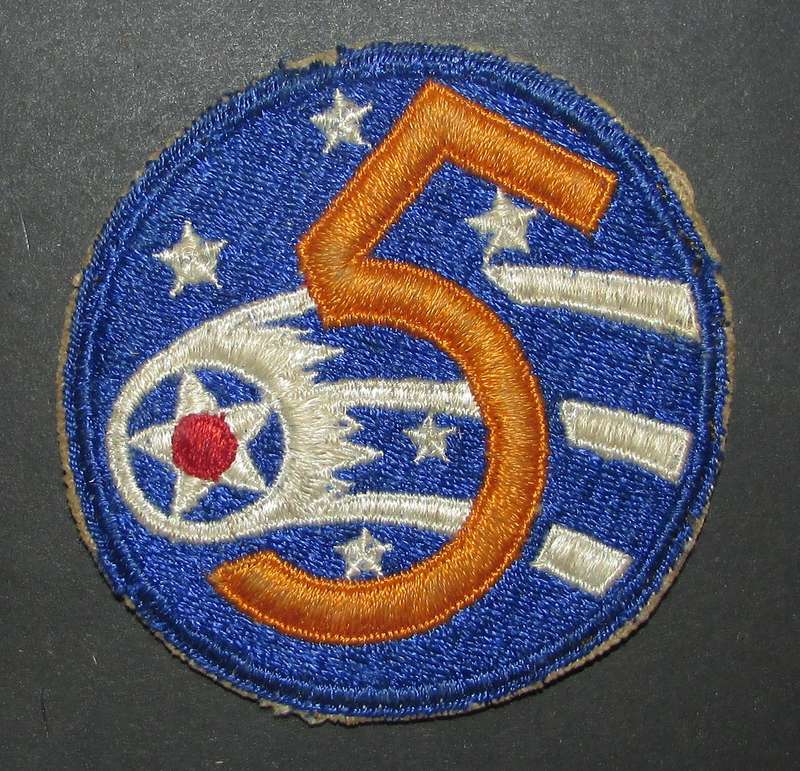 USAAF 5th Air Force Patch