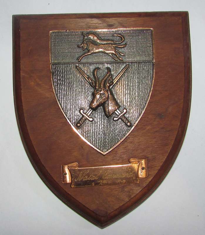 SADF - Natal Command HQ Plaque