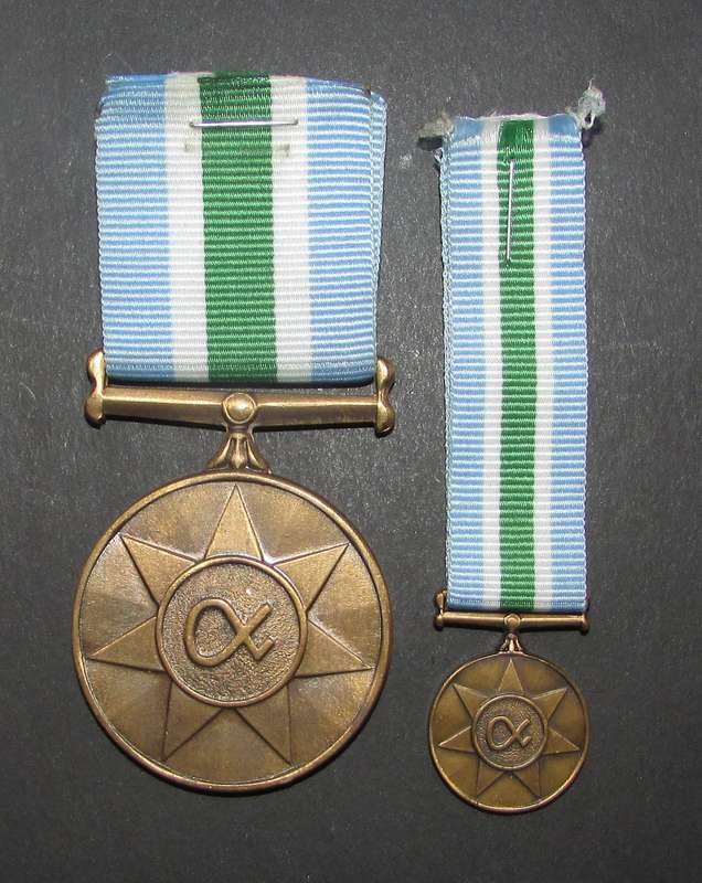 SADF - Units Full Size Plus Miniature Medals