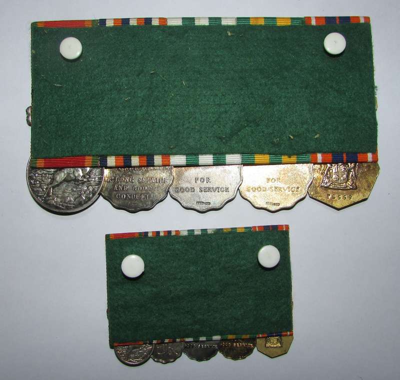 WW2/SADF - Full Size Grouping with Miniatures : A CF 133231 A.H.Cox