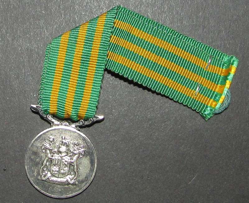 SADF - ORIGINAL MINIATURE DANIE THERON MEDAL(DTM) 1970-1997