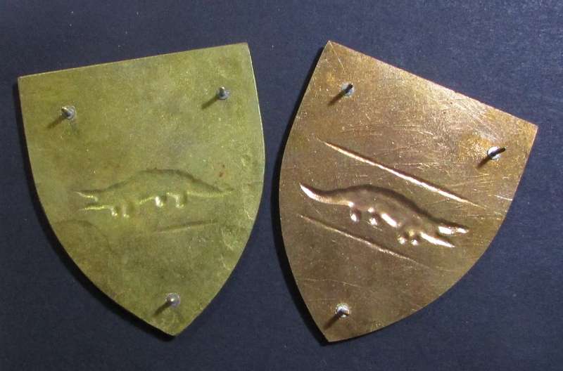 SADF - 14 Engineer Regiment Shoulder Flash Pair