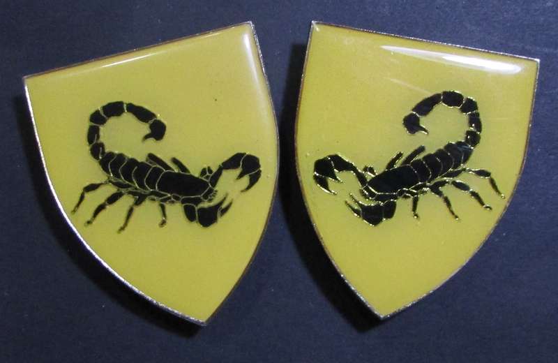 SADF - Gatsrand Commando Shoulder Flash Pair