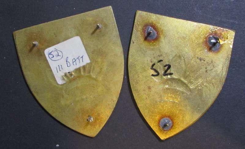 SADF - 11 Battalion Shoulder Flash Pair
