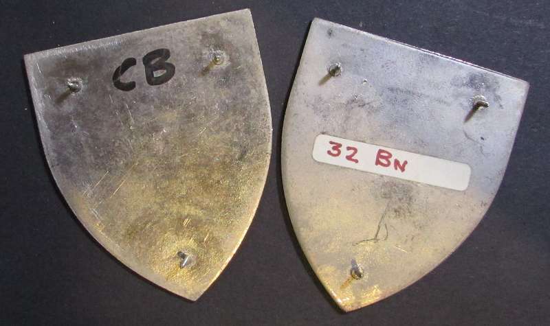 SADF - 32 Battlion Shoulder Flash Pair